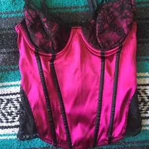 Sexy luxurious rave/lingerie bustier